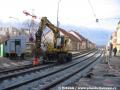 Pokračující rekonstrukce tramvajové tratě v Trojské ulici.  | 11.2.2014