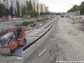 Výstavba tratě ve Vlastině ulici. | 10.05.2023