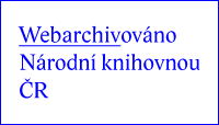 WebArchiv - Stránky jsou archivovány Národní knihovnou ČR