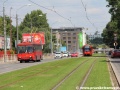 Setkání trolejbusu a tramvaje v bratislavských barvách. | 25.6.2015