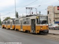 A tak trojice vozů T5C5 ev.č.4284+4285+4304 vypravená na linku 14 přišla o oba krajní sběrače, na něž je souprava provozována. | 12.7.2012