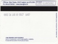 Zadní strana obou druhů jízdenek je stejná a označovače na ni tisknou své číslo, datum a dobu platnosti.