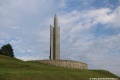 Pomník Slovenského národní povstání se tyčí na kopci na obcí Čierny Balog. | 16.7.2021