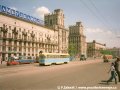 Mjasnikova ulice s vozy RVZ6 a trolejbusy | 10.5.1996