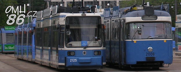 Jediná tramvajová vozovna pro celou síť u zastávek Leuchtenbergring a Ampfingstr. | 2004; 2007