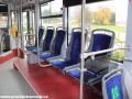 Většina sedaček v interiéru vozu Vario LF plus/o je umístěna podélně. | 14.10.2013