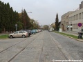 Od roku 1981 opuštěná trať v ulici I.P.Pavlova v areálu Fakultní nemocnice stále zůstává kolejově zachována. | 14.10.2013