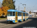 ...a u Ředitelství Vítkovic potkáváme vůz K2G ev.č.809 na lince 3. | 28.10.2011