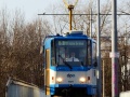 Souprava vozů T6A5 ev.č.1101+1102 na mostě přes Ostravici. | 1.2.2013