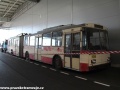 Trolejbus Škoda 15Tr ev.č.414 je třetím vyrobeným prototypem článkových trolejbusů vyráběných Škodou Ostrov v letech 1988-1995. | 7.6.2014