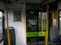 Kabina řidiče ve voze RT6N1 ev.č.410. Zajímavý je částečně funkční transparent pro cestující | 16.-17.8. 2005