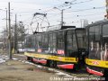Reklamní souprava vozů T6A2 vedená vozem ev.č.2001 sponzorovaná zřejmě Mr.Crossem z Pražských tramvají :-) | 9.-10.3.2006