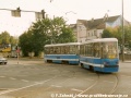 Souprava vozů 105NRW ev.č.2236+2237, přestavěná z původních vozů 105N, vozy jsou po rekonstrukci nazývané Bulwy | 5.6.2004