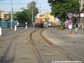 Oprava velkoplošných panelů v ulici Na Zátorách proběhla jen na malém úseku tratě čítajícím pár metrů. | 23.5.2011