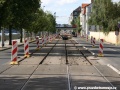 Na druhém konci tunelu blíže k Výtoni jsou již opět vytěženy kolejnice z velkoplošných panelů BKV... | 8.7.2011