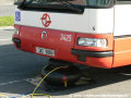 Ukázka nadzdvižení autobusu pomocí vzduchových polštářů | 22.9.2007