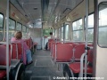 Pohled do interiéru trolejbusu 9TrHT28 ev.č.11 na lince 13 na smyčce Panoráma | 30.8.1997