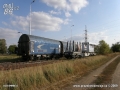Vozy řady Shimms pro Železniční společnost Slovensko (ZSSK) zkouší na okruhu Výzkumný ústav kolejových vozidel (VÚKV), hliníková vozidlová skříň je určená do stlačovadla (VÚKV) pro zkoušky pevnosti, pravděpodobně od firmy STADLER | 25.9.2009