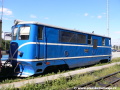 Motorová lokomotiva T47.015 na nádraží v Jindřichově Hradci | 31.7.2007