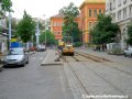 Rekonstrukce úseku tramvajové tratě ve Svobodově ulici mezi zastávkami Albertov a Výtoň začala odstraňováním původní tratě. | 15.5.2007