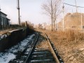Likvidovaná výtažná kolej z nádraží Praha-Libeň | 22.2.2003