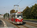 K zastávce Hloubětín míří vůz T3R.PLF ev.č.8282 vypravený na linku 19. | 27.8.2011
