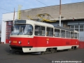 Vůz T3R.P ev.č.8408 je v Ústředních dílnách na mimořádné opravě. | 24.11.2012
