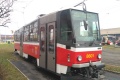 Vůz T6A5 #8601 v Opravně tramvají na opravě podvozků. | 6.11.2019