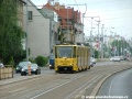 Vůz KT8D5 ev.č.9026 vypravený na linku 36 vjíždí do zastávky Hadovka. | 6.6.2006