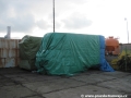 Pro budoucnost uschované dva články zlikvidovaného vozu Škoda 14T ev.č.9165. | 9.11.2012