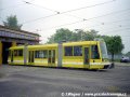 Vůz Astra ev.č.301 byl během svého pražského pobytu deponovaný ve vozovně Kobylisy | červen 1999