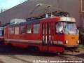 Pracovní vůz T3 ev.č.5521 v Opravně tramvají