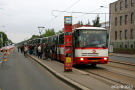 Přestupní vazba u vozovny Motol funguje na 1 s hvězdičkou.