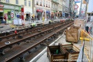 Rekonstrukce tramvajové tratě ve Spálené | 05.08.2010