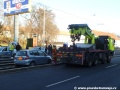 Auto v otevřeném svršku pod Krematoriem Motol /11.12.2012/