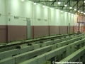 Na masivních betonových kozlících již leží první metry bezžlábkových kolejnic S49. | 01.04.2012