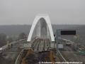 Nový most s tramvajovou tratí. | 15.11.2013