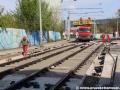 Rekonstruovaný úsek systémem W-tram.  | 19.4.2014