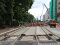 Rekonstrukce tramvajové tratě na Karlově náměstí.  | 9.7.2014