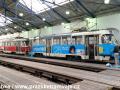 T3SUCS 7201 ve vozovně Žižkov během polepování CVR Unicef (10.12.2014)