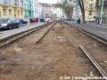 Oprava tratě v Minské ulici spojená s likvidací kolejových spojek. | 20.11.2017