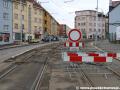 Rekonstrukce tramvajové tratě v Zenklově ulici. | 05.01.2018