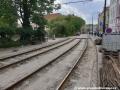 Oprava tratě v ulici Na Moráni. | 01.05.2020