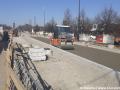 Výstavba vozovky v Evropské ulici. | 06.04.2023