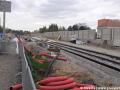 Výstavba tratě ve Vlastině ulici. | 10.05.2023