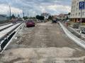 Pokračující stavba tramvajové tratě v místě nového propojení Vlastiny a Evropské ulice. | 27.06.2023
