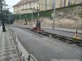 Oprava tramvajové trati ve Vyšehradské ulici. | 01.09.2023