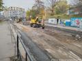Pokračující rekonstrukce trati v ulicích U Výstaviště a Partyzánská. | 31.10.2023