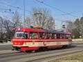 Cvičný vůz T3M #5519 u vozovny Střešovice. | 28.02.2026