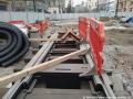 Sjezdová výhybka sloučení kolejí Vodičkova/Jindřišská - Národní Muzeum. | 09.03.2026